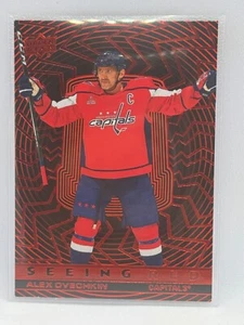 Alex Ovechkin Seeing rot 23-24 Oberdeck erweiterte Serie Hockey SR-75 - Bild 1 von 2