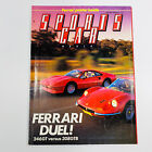 Sports Car World Magazine 1985 April May Ferrari Duel 246Gt 308Gtb Incl Poster