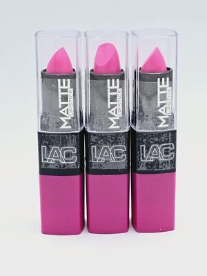 L.A. Colors Intense Flat Smooth Finish Matte Lipstick. #CML466 Tantalize. QTY:3 - Image 1 of 4