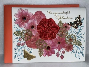 Papyrus Valentine's Day Card | For My Wonderful Valentine | Extremely Rare - Picture 1 of 2