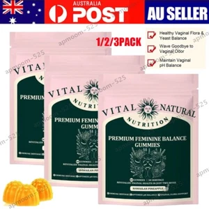60Pcs Vital Source Feminine Balance Gummies Support Women's Health & Wellness - Picture 1 of 9