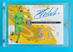 2023-24 Impeccable WolfTeam Rui Patricio jersey number 11 Auto 10/11 - Picture 1 of 2