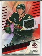 2022-23 SP GAME USED MARCO ROSSI NEW GROOVES JERSEY