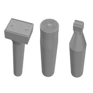RL07-OO Manhole Cover and Sink Stamps 3D printed OO scale (1:76) - Picture 1 of 10