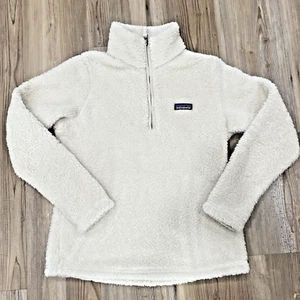 Pullover polar Patagonia para mujer Los Gatos SM crema Sherpa 1/4 cremallera - Imagen 1 de 11