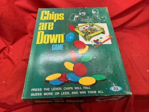 Vintage 1970 Ideal Chips Are Down Brettspiel - Bild 1 von 3