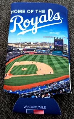 Kansas City Royals Can Cooler 12 oz. Koozie Win Craft 5.5 Imch - Image 1 of 2