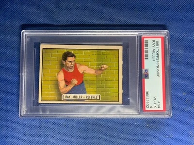 1951 Topps Ringside Boxing #64 Ray Miller PSA 4 - Image 1 of 2