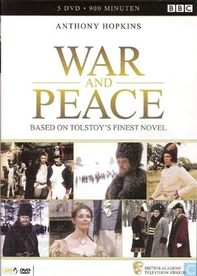 5-DVD SPEELFILM - WAR AND PEACE (BBC) (MINISERIE) (DVD) Anthony Hopkins - Image 1 of 2