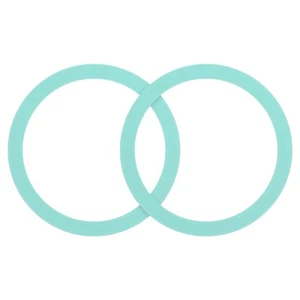 2Pcs Magnetic Sticker Ring, Universal Magnetic Adapter Ring, Cyan - Zdjęcie 1 z 8