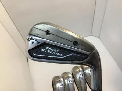 Callaway GREAT BIG BERTHA (2023) Set di ferri mazze da golf 6-P 5 pezzi Speeder NX/R#BD07256 - Immagine 1 di 4