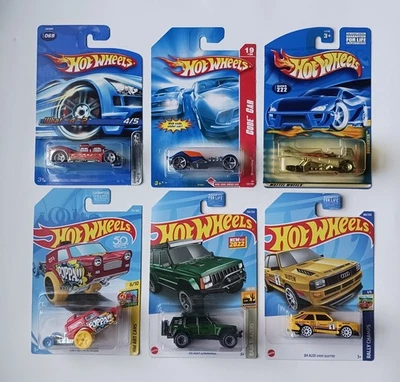 Lote de 6 Jeep Cherokee 95 Hot Wheels 2000-22 + 5 autos de error varios problemas Foto 1 de 4