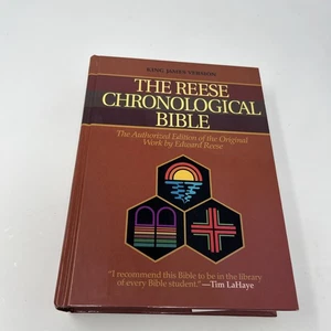Reese Chronological Bible by Edward Reese and Frank R. Klassen (1977, Hardcover) - Foto 1 di 7