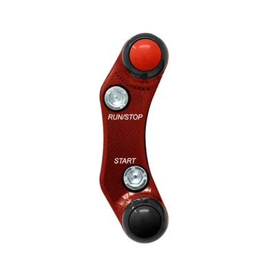 RIGHT HANDLEBAR SWITCH RED BREMBO RACING PUMP JETPRIME APRILIA RSV4/R/RR 09-19 - Image 1 of 4