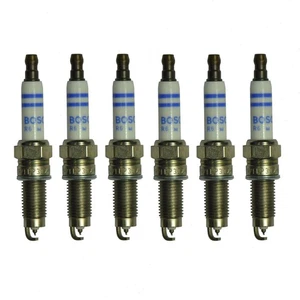 6 pc Bosch Double Platinum Spark Plugs for 2007-2008 Volkswagen Eos 3.2L V6 hp - Picture 1 of 5