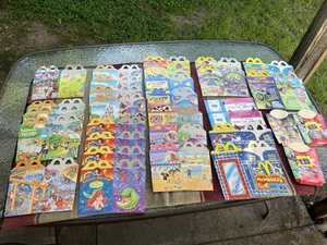 Happy Meal Boxes And Bags Lot. Unused McDonalds Supplies - Picture 1 of 24