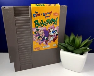 The Ren & Stimpy Show - Buckeroos! - Nintendo NES Spiel / Nickelodeon / US ✅ - Bild 1 von 5