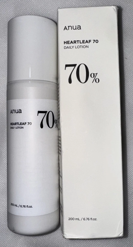 ANUA Heartleaf 70 Daily Lotion 70% 6.76oz / 200ml | Exp: 03/2027 (Box is damaged - Image 1 of 4