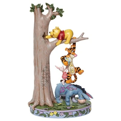 Disney Traditions Baum Mit Pooh & Freunden Hundert Morgen Abenteuer Figur - Bild 1 von 4