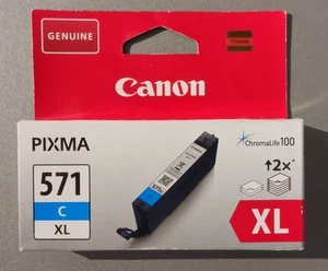 Cartouche Canon CLI-571C XL (originale Canon) - Photo 1/1