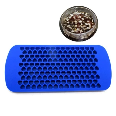  150 Grids Silicon Ice Cubes Tray Heart Trays Candy Chocolate Molds - Image 1 of 4