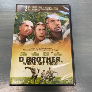 O Brother, Where Art Thou? (DVD, 2000, Widescreen) Clooney, Goodman, Turturro - Picture 1 of 2