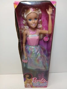 28 Inch Tall Barbie Fully Poseable Tie-Dye Fashion Doll New In Box Blonde - Picture 1 of 17