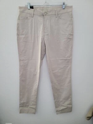 Pantalones de golf Adidas Go To para hombre 34x32 calce cónico tostado pantalones HR7925 NUEVOS CON ETIQUETAS Foto 1 de 4