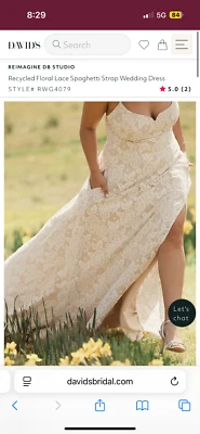 Vestido de novia David’s talla 12 Foto 1 de 3