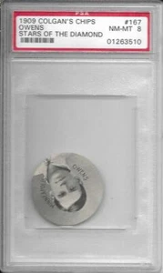 1909 Colgans Chip Owens PSA 8 Minneapolis 900 - Bild 1 von 1