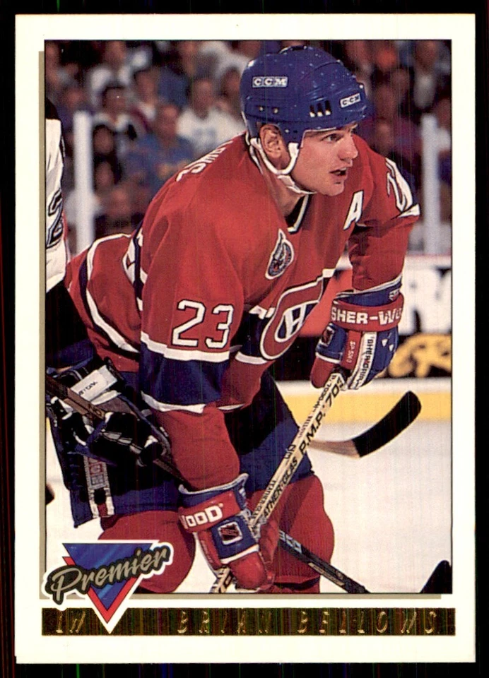 1993-94 Topps Premier Gold Adrien Plavsic Vancouver Canucks #201 - Image 1 of 2
