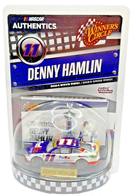 2023 Denny Hamlin #11 Bristol Win 2024 ONDE RW01 RACED VERSION - Image 1 of 3