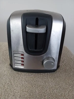 Black & Decker Toaster T2707SB Brushed Stainless Steel 2 Slice Extra Wide Slots - Image 1 of 4