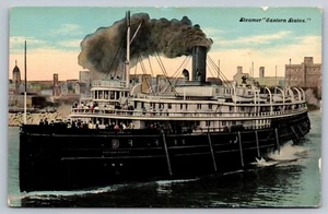 POSTKARTE DAMPFER OSTSTAATEN SCHIFF - Bild 1 von 2