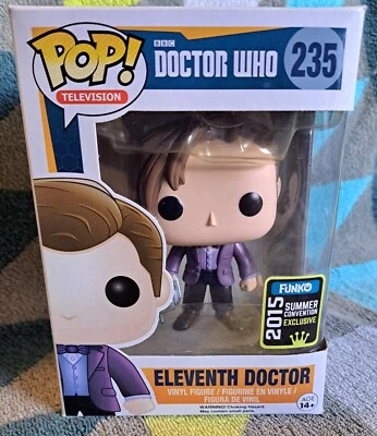 Eleventh Doctor 235 Pop - Dr Who Funko Pop! - Convención de Verano 2015 + Protector Foto 1 de 4