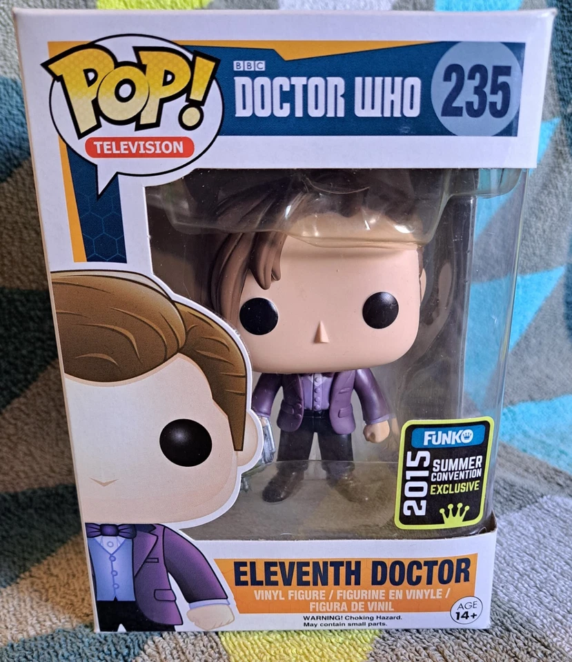Eleventh Doctor 235 Pop - Dr Who Funko Pop! - Convención de Verano 2015 + Protector Foto 1 de 4