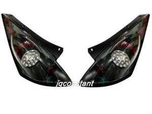 Crystal LED Tail Lights BLACK for 2003-2005 NISSAN 350Z Z33 - Foto 1 di 1