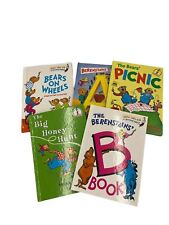 Lot of 5 Berenstain Bears Hardback Children's Books Stan & Jan Beginner Books