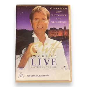 Cliff Richard Live Castles In The Air DVD Region 4 PAL Music Concert - Picture 1 of 3