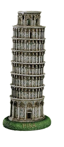Torre di Pisa 3D in Resina cm.20 Souvenir Pisa Toscana Italia Arte e Storia - Foto 1 di 1