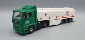 Camion 1:55 Siku MAN TGA Tensid Chemie BASF con rimorchio cisterna Total - Foto 1 di 6