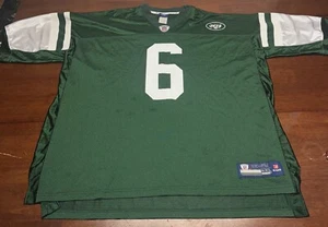 Mark Sanchez #6 New York Jets Official Jersey Reebok Size 4XL - Picture 1 of 8