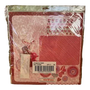 Sweet Talk Make It Take Sammelalbum Kit Set Rosa Herzen Schmetterling Perle Spitze Kuchen - Bild 1 von 3