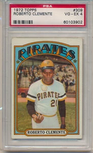 1972 Topps Roberto Clemente (HOF) (#309) PSA4 PSA - Bild 1 von 2