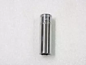 Mac Tools 11mm 6 Point Deep 1/4" Drive Chrome Socket MDG11MM - Picture 1 of 4