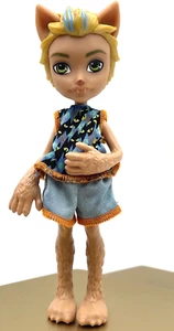 MUÑECA LOBO BARKER MONSTRUO HIGH-CLAWDEEN'S LITTLE BROTHER-DIFÍCIL DE ENCONTRAR - Imagen 1 de 11