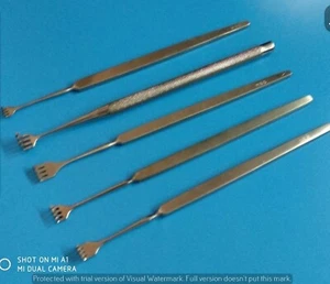 5 pz ritrattore sacco lacrimale 4 poli in strumento oftalmico 8 mm 6,5 mm 13 mm - Foto 1 di 12