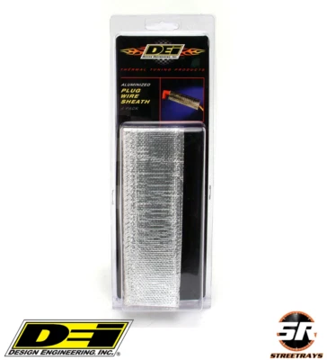 DEI 3/4" x 6" Aluminized Spark Plug Wire Sheaths 10409 - Set of 4 - Image 1 of 3