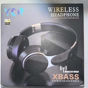 wireless headphones over ear Xbass (New) - Picture 1 of 1