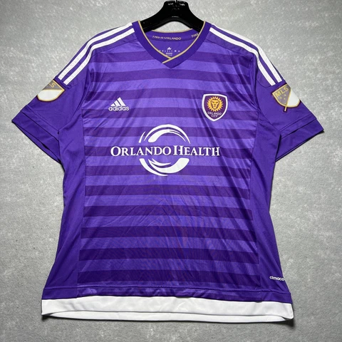 Adidas MLS Orlando City FC Ricardo Kaka Purple Short Sleeve Jersey  Women’s L Cover